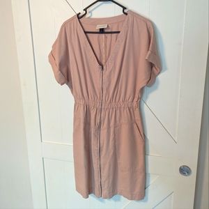 NWT Zip Up Utility Dress